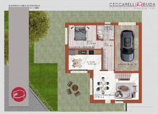 zoom immagine (Casa a schiera 150 mq, 2 camere, zona Santarcangelo di Romagna)